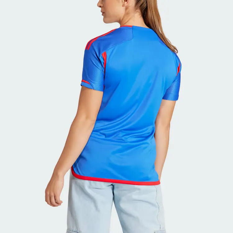 Adidas Olympique Lyonnais Soccer Jerseys Women's Blue-3