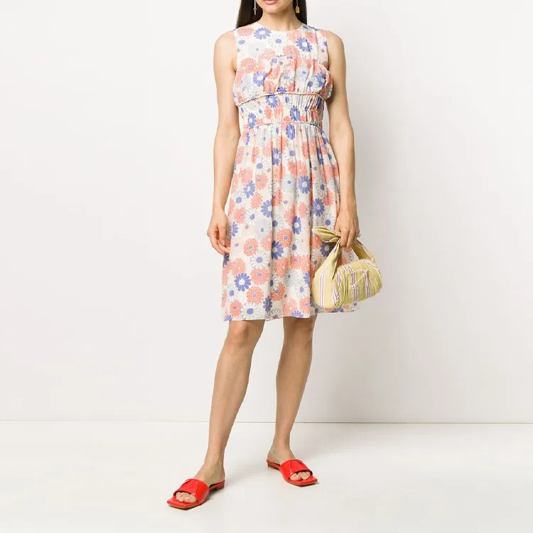 KENZO Sleeveless Dresses Women's Pink-4
