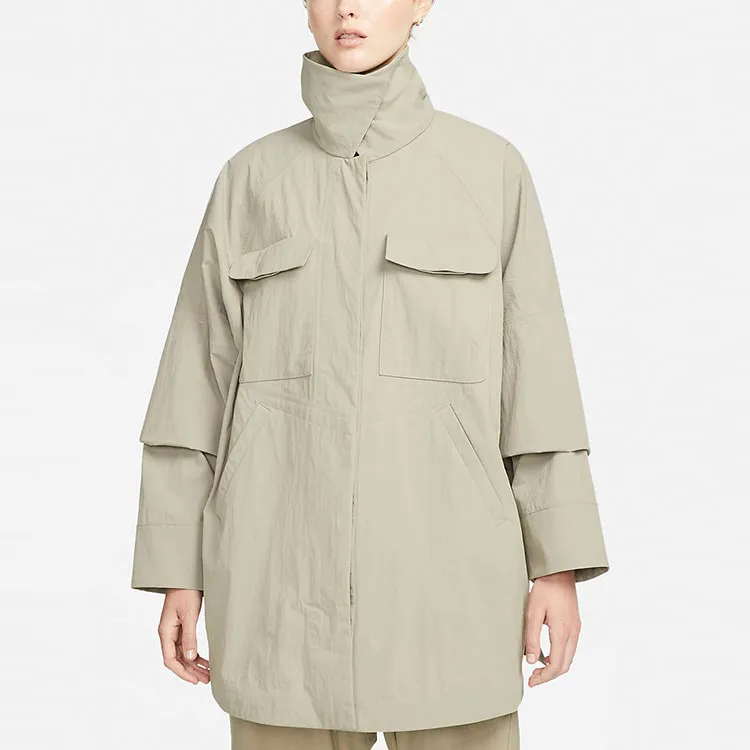 Nike Esc Series Jackets Women's Stone Color-4