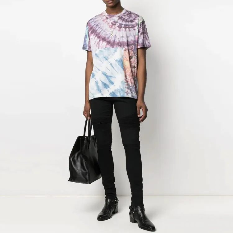 AMIRI Tie Dye Patchwork Tee-1