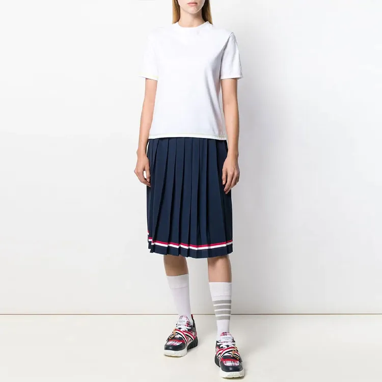 THOM BROWNE· T Shirt Women's White-3