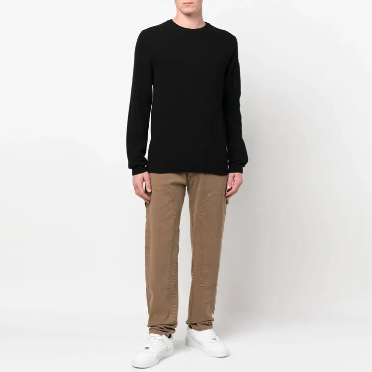 C.P.Company Lens detail Waffle knit Jumper-1