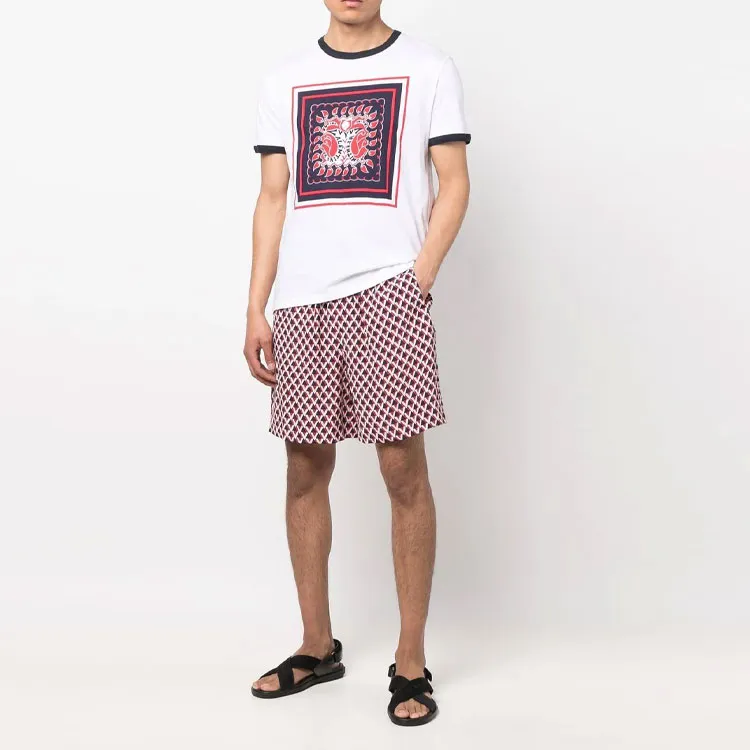 Valentino SS22 Casual Shorts Men's Red-1