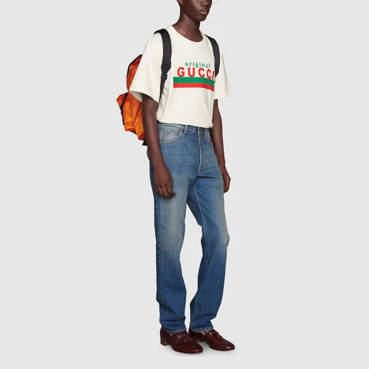 GUCCI Original Print Oversize T Shirt-9