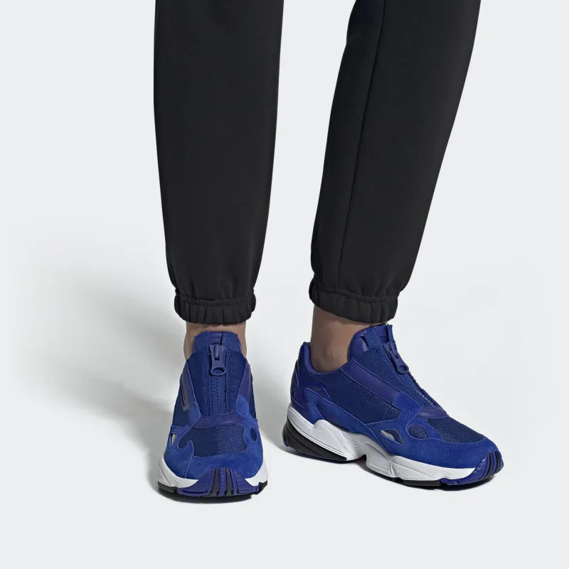 Adidas Falcon Zip 'Blue White' Women's-6