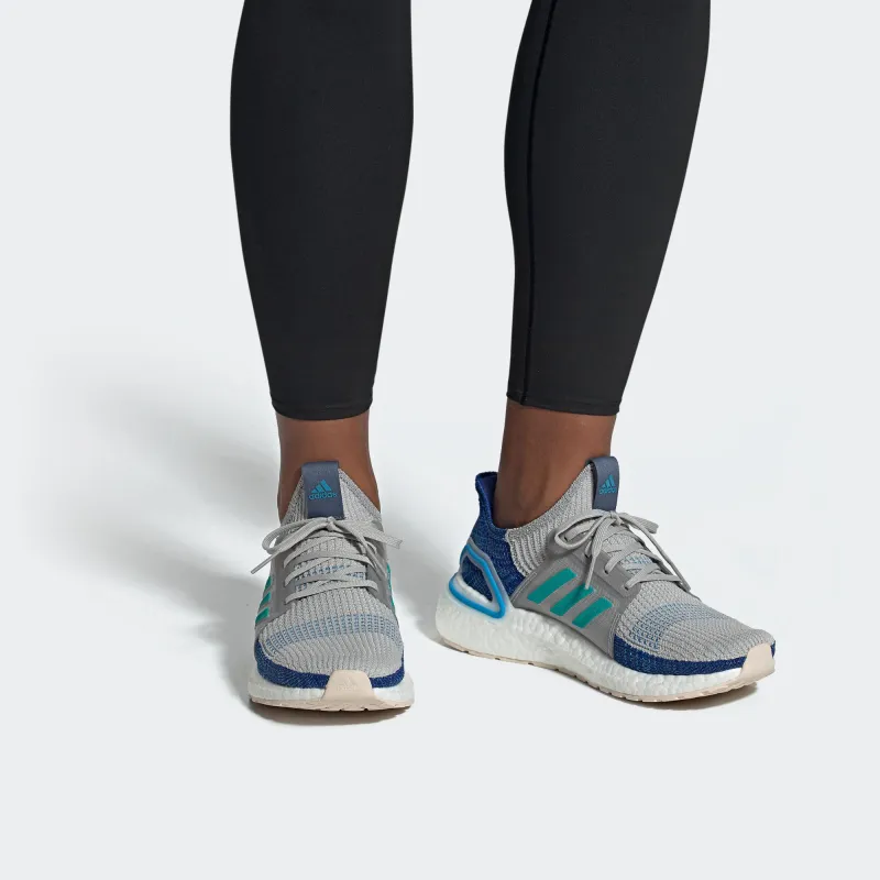 Adidas Ultra Boost 2019 Grey Two Shock Cyan-6