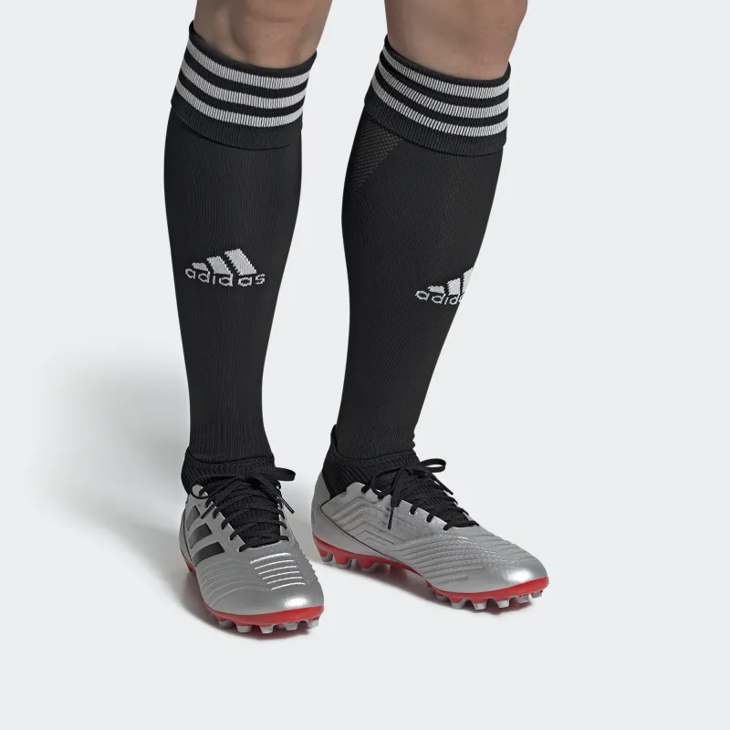 Adidas Predator 19.3 Ag 'Silver Metallic Black'-6