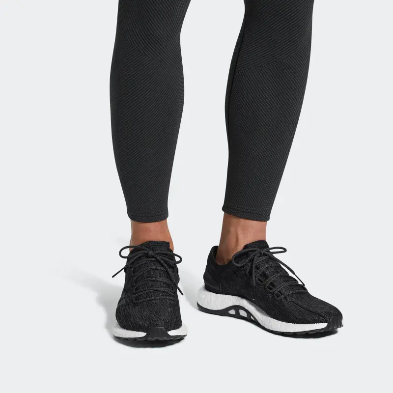 Adidas Pureboost Core Black Dark Solid Grey-6