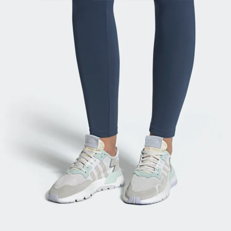 Adidas Nite Jogger Cloud White Ice Mint Women's-5