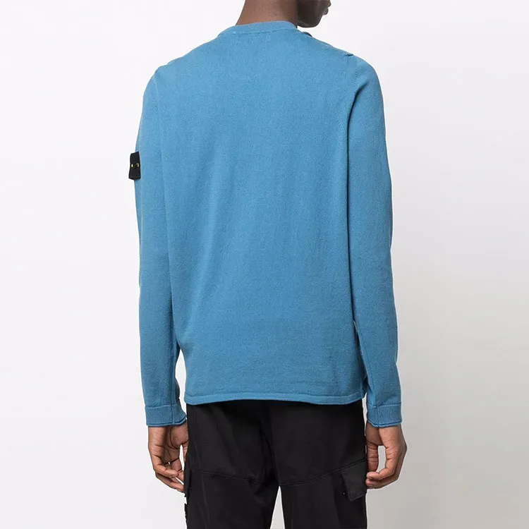 STONE ISLAND Sweatshirts Men Blue-4