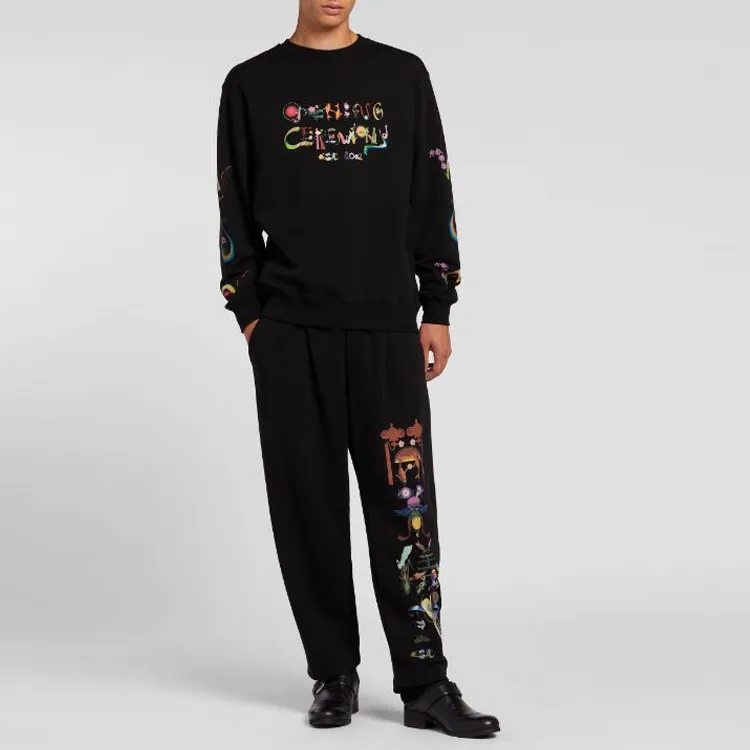 Opening Ceremony Sweatshirts Men Black-2