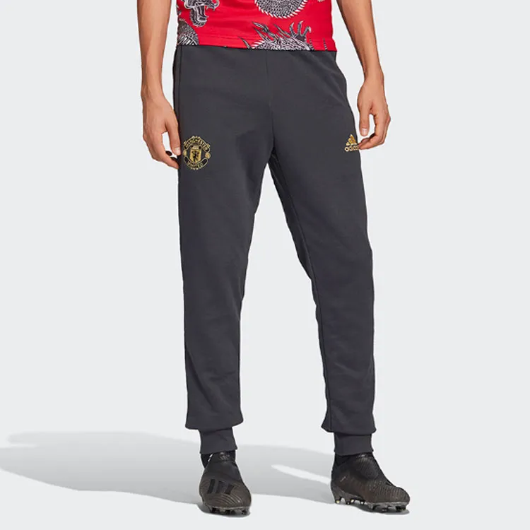 Adidas MANCHESTER UNITED THEATRE OF DREAMS Sports Pants Men Carbon Black-2