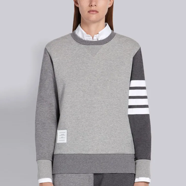 THOM BROWNE 4 Bar Crewneck Sweatshirt-2