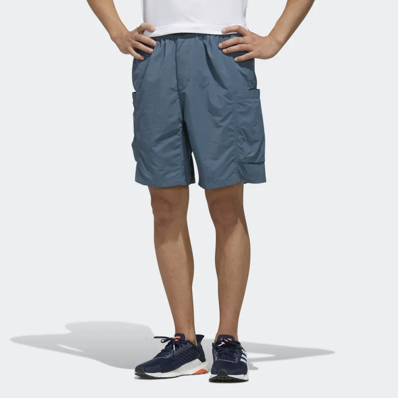 Adidas Cargo Shorts Men Remnant Blue-2