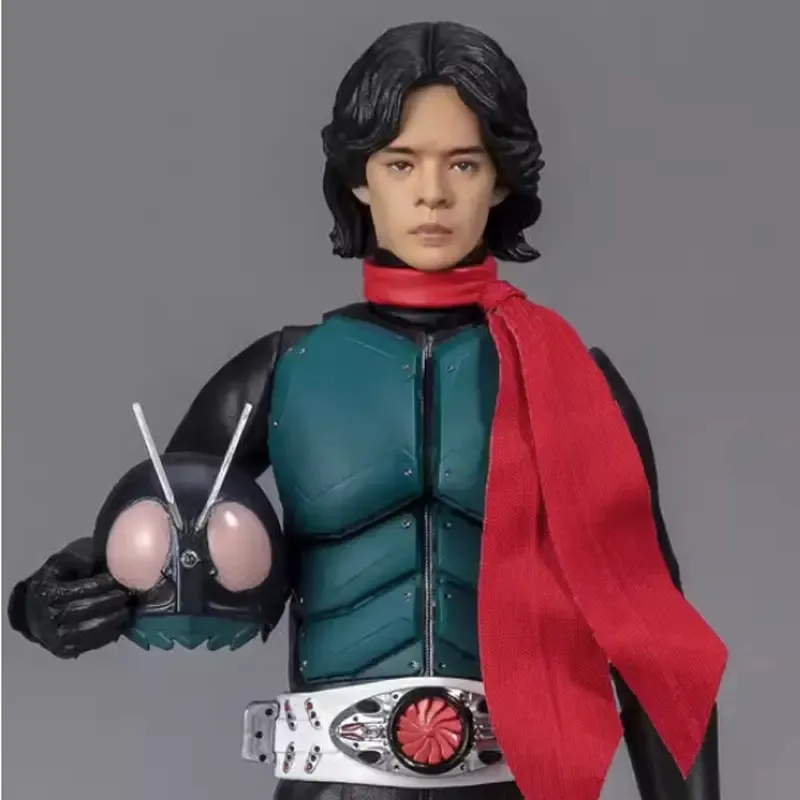 BANDAI S.H.Figuarts New·Masked Knight Size 1 Hirokage Takeshi Aoki Shinji Soul Limited Assembled Models-3