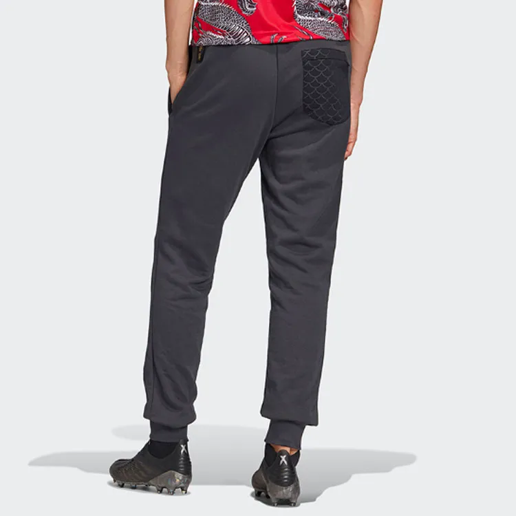 Adidas MANCHESTER UNITED THEATRE OF DREAMS Sports Pants Men Carbon Black-3