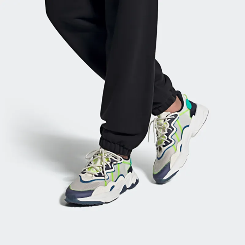 Adidas Ozweego Core White Signal Green-6