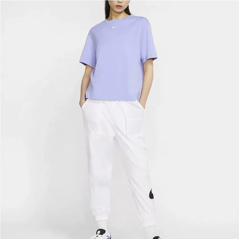 Nike Set in Sleeve T Shirt Women's Light Purple-3