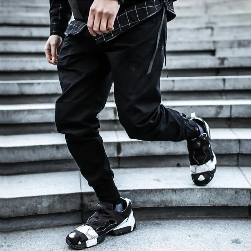 ENSHADOWER Casual Pants Fall Unisex-5
