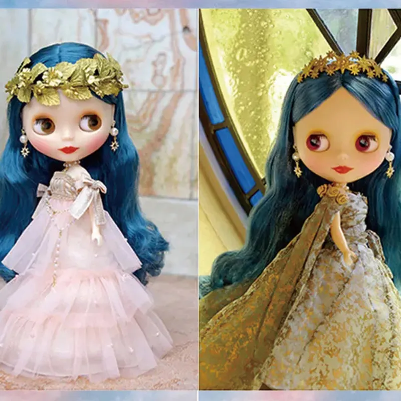 GSC Blythe Juno Estella 21 Anniversary Doll Set Dolls Plush Doll 30cm High-2