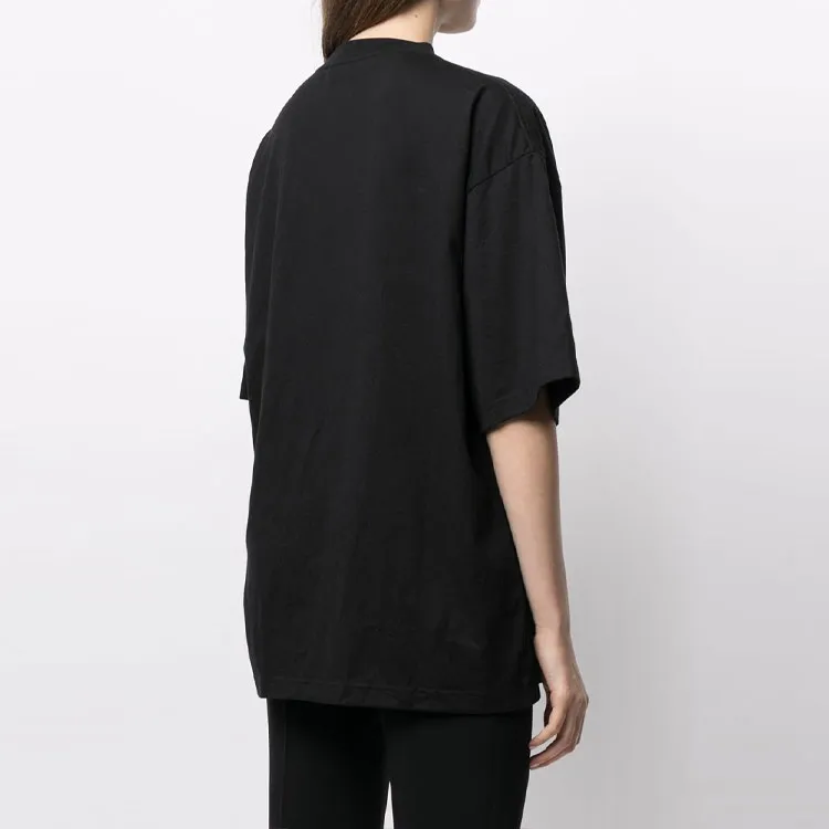 Balenciaga T Shirts Women's Black-3