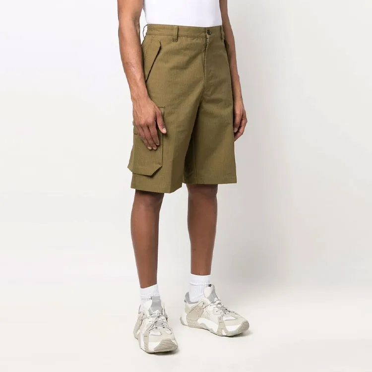 KENZO Buttoned Cargo Shorts-3