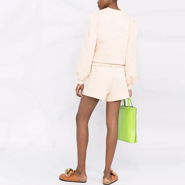 GANNI Sweatshirts Women's Beige-3