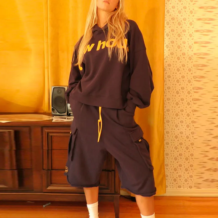 Drew House Oversized Cargo Sweatshort-2