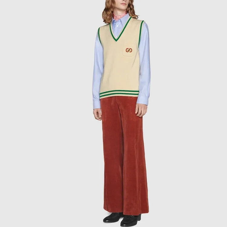 GUCCI Pineapple SS22 Vest Men's White-2
