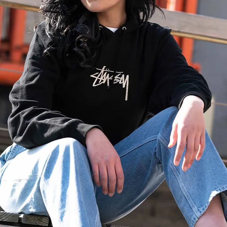 Stussy Stock Logo App. Hoodie-6