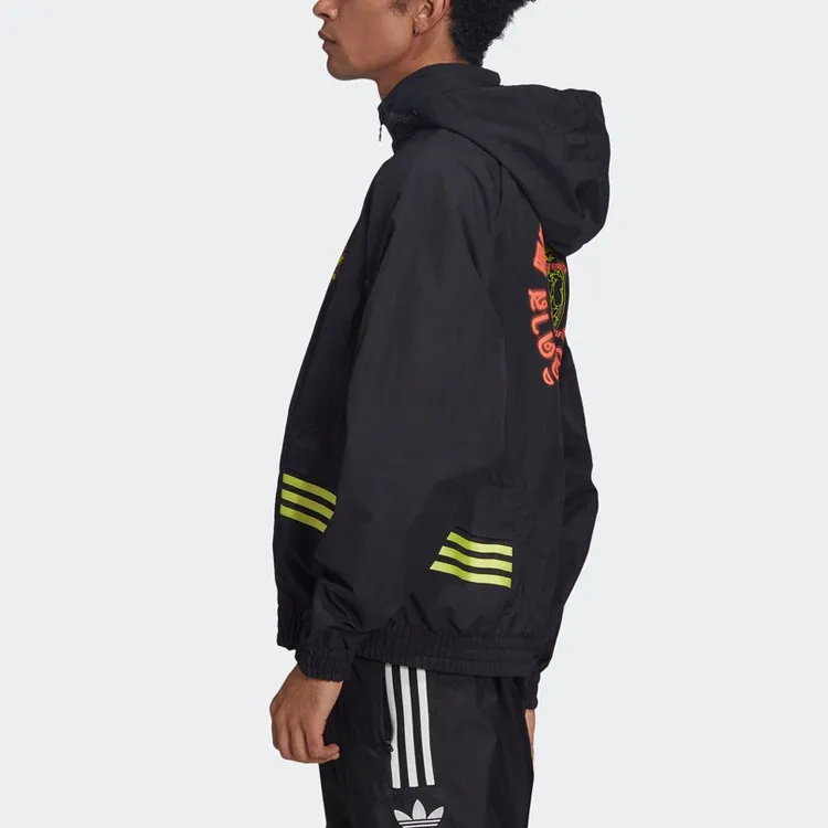 Adidas Originals Jackets Men Black-3