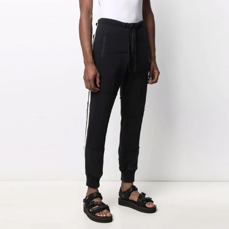GREG LAUREN Casual Pants Men Black-3
