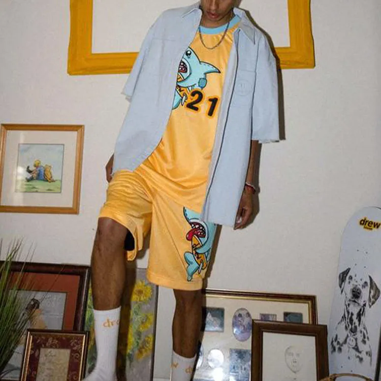 Drew House Figment Basketball Jersey-10