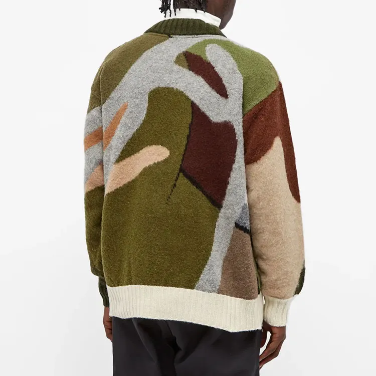 Kaws X Sacai Sweaters Men Green-3