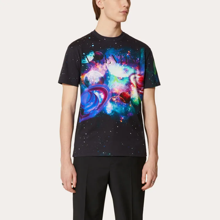 Valentino T Shirts Men Black-4