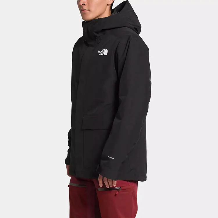 THE NORTH FACE Clement Triclimate Water Resistant Windproof Breathable Windbreaker Jacket Men's Black-3
