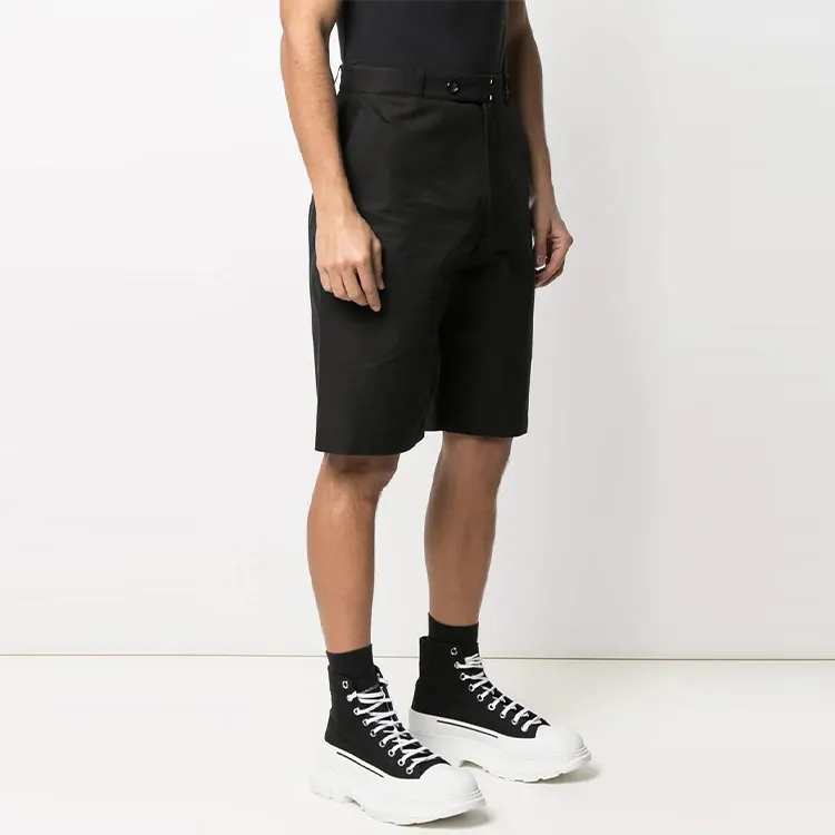 Alexander McQueen Casual Shorts Men Black-3