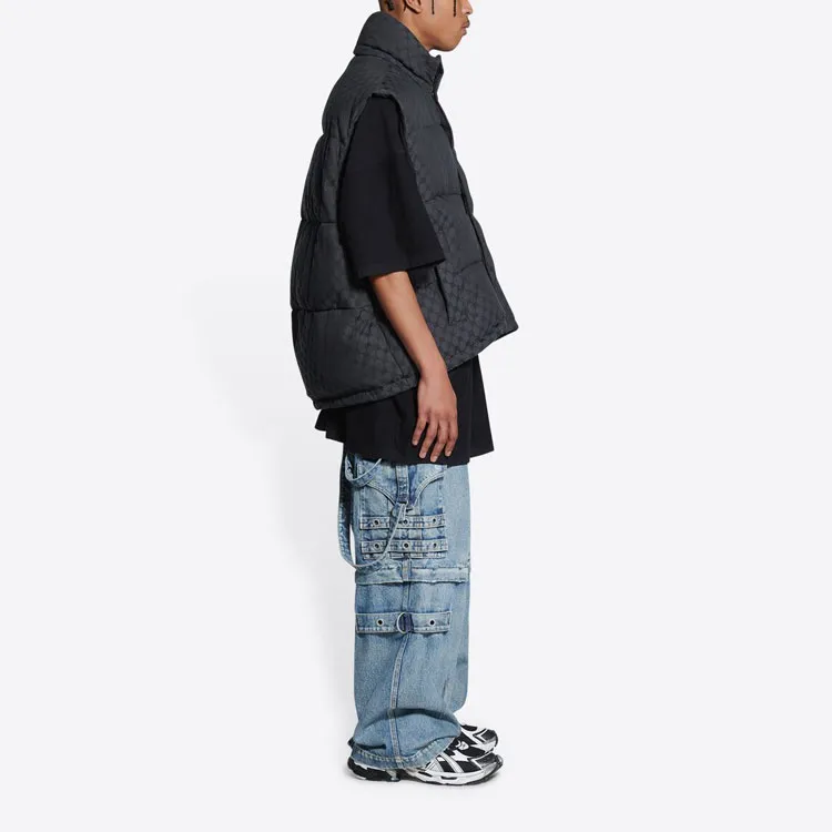 GUCCI X Balenciaga Women'ss The Hacker Project Hacker Cocoon Puffer Gilet Vest-4