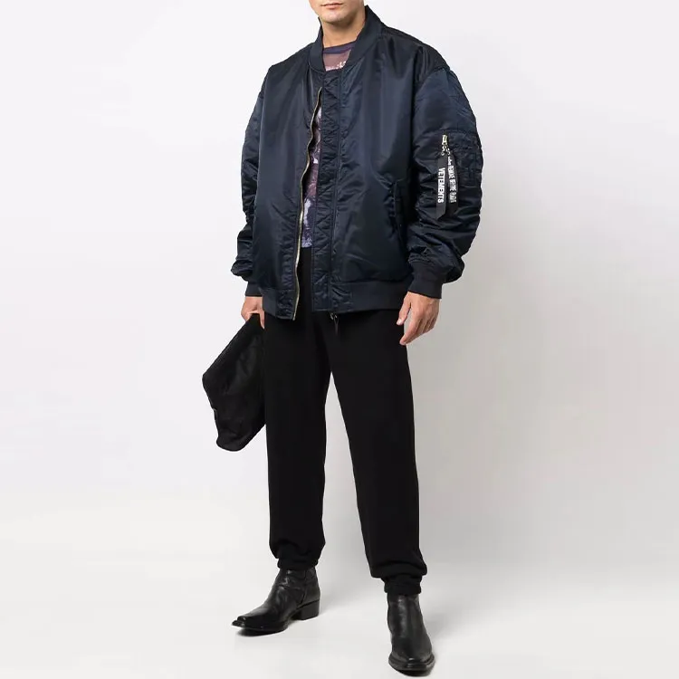 Alpha Industries X Vetements Jackets Men Blue-3