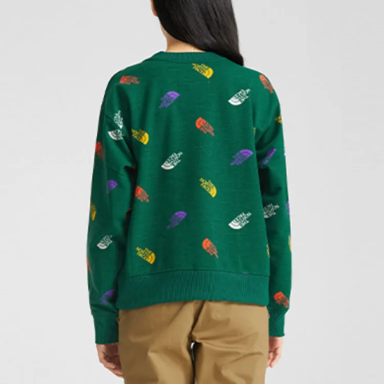 THE NORTH FACE Loose Fit Knitwear Women's Green-3