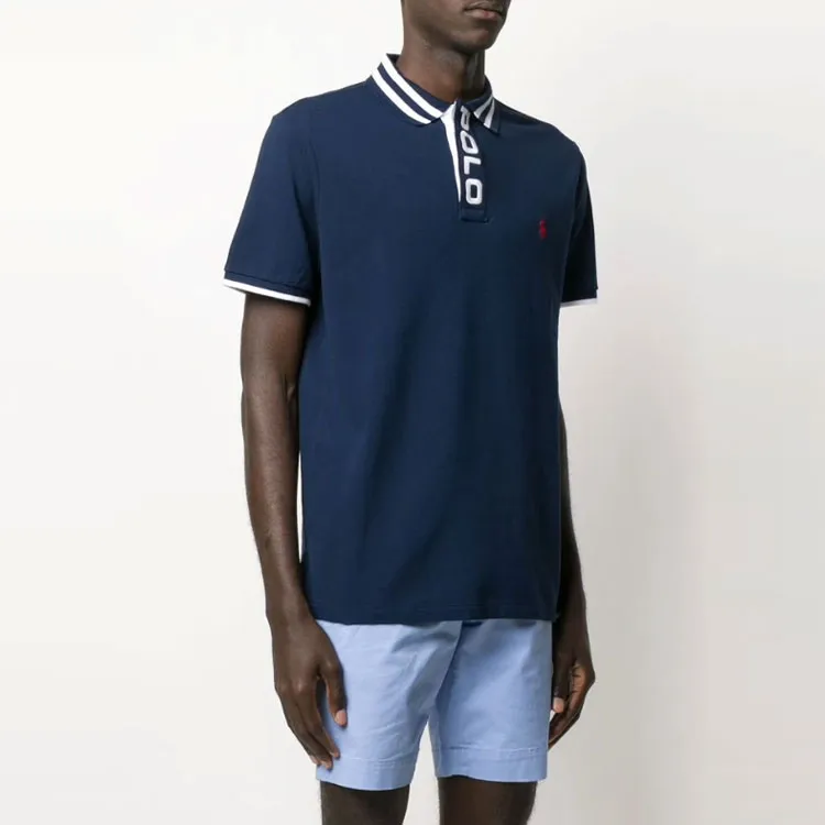 Polo Ralph Lauren Polo Shirts Men Blue-2