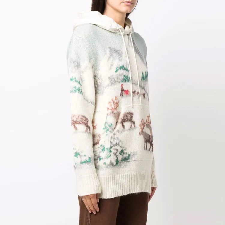 Moncler Patterned Hoodie 'Multicolor'-2