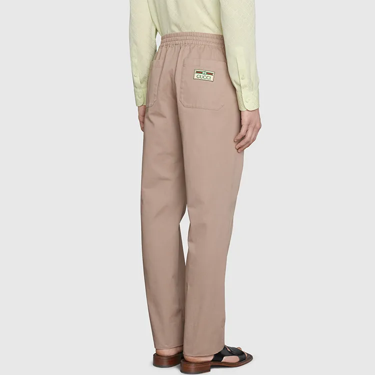 GUCCI Drawstring Twill Pants-2