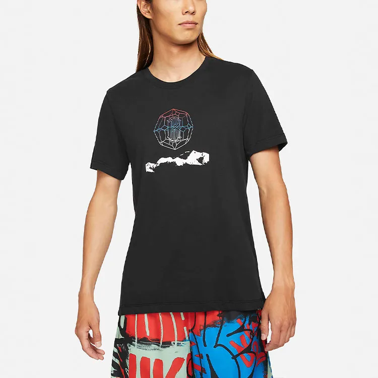 Nike T Shirts Men Black-3
