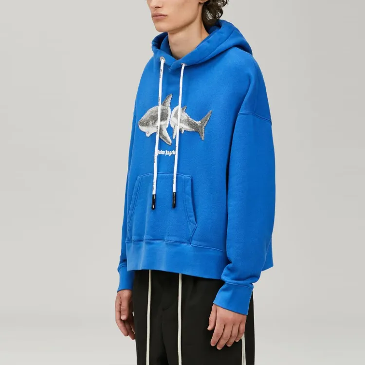 PALM ANGELS Shark Hoodie-4