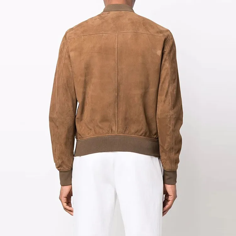 TOM FORD Leather Jackets Men Brown-3