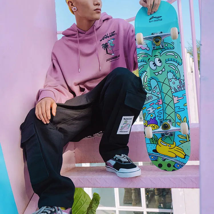LiNing x Steven Harrington Cargo Pants Men's Black-3