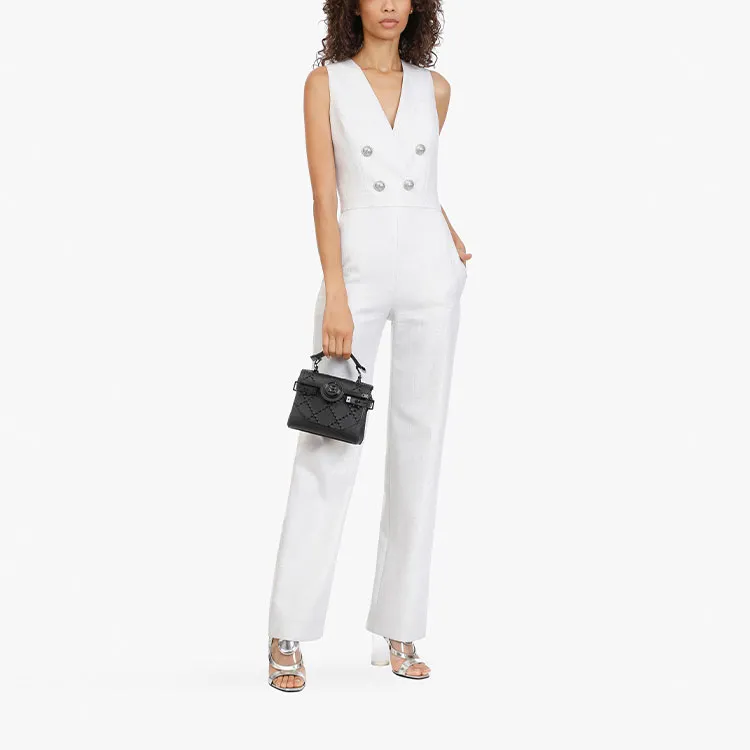 BALMAIN Jumpsuits Women's White-4