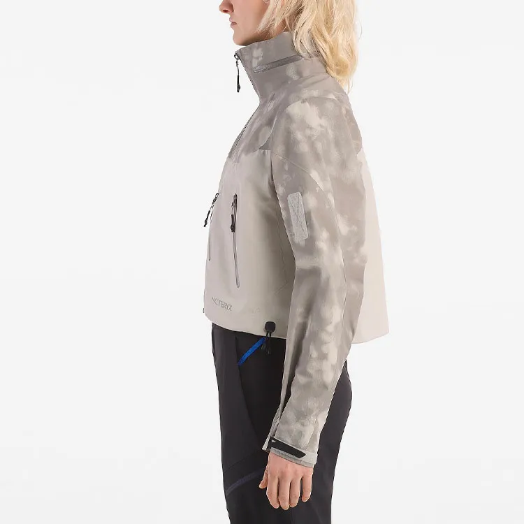 Arc'teryx Women'ss Olena Komorebi Cropped Jacket Salt Flats-7