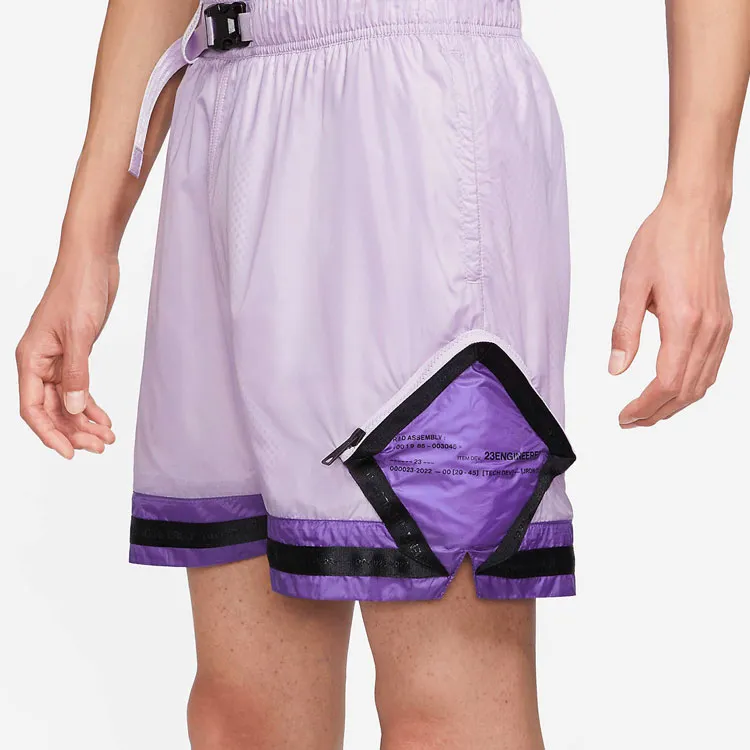 Jordan Air Jordan 23 Sports Shorts Men Pink Purple-3